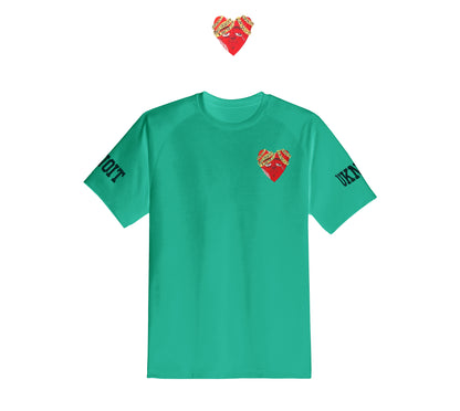Uknoit T-Shirt Fully Embroidered