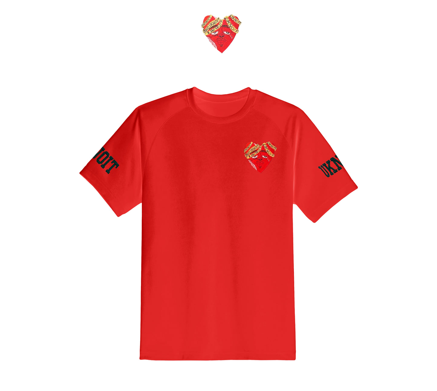 Uknoit T-Shirt Fully Embroidered