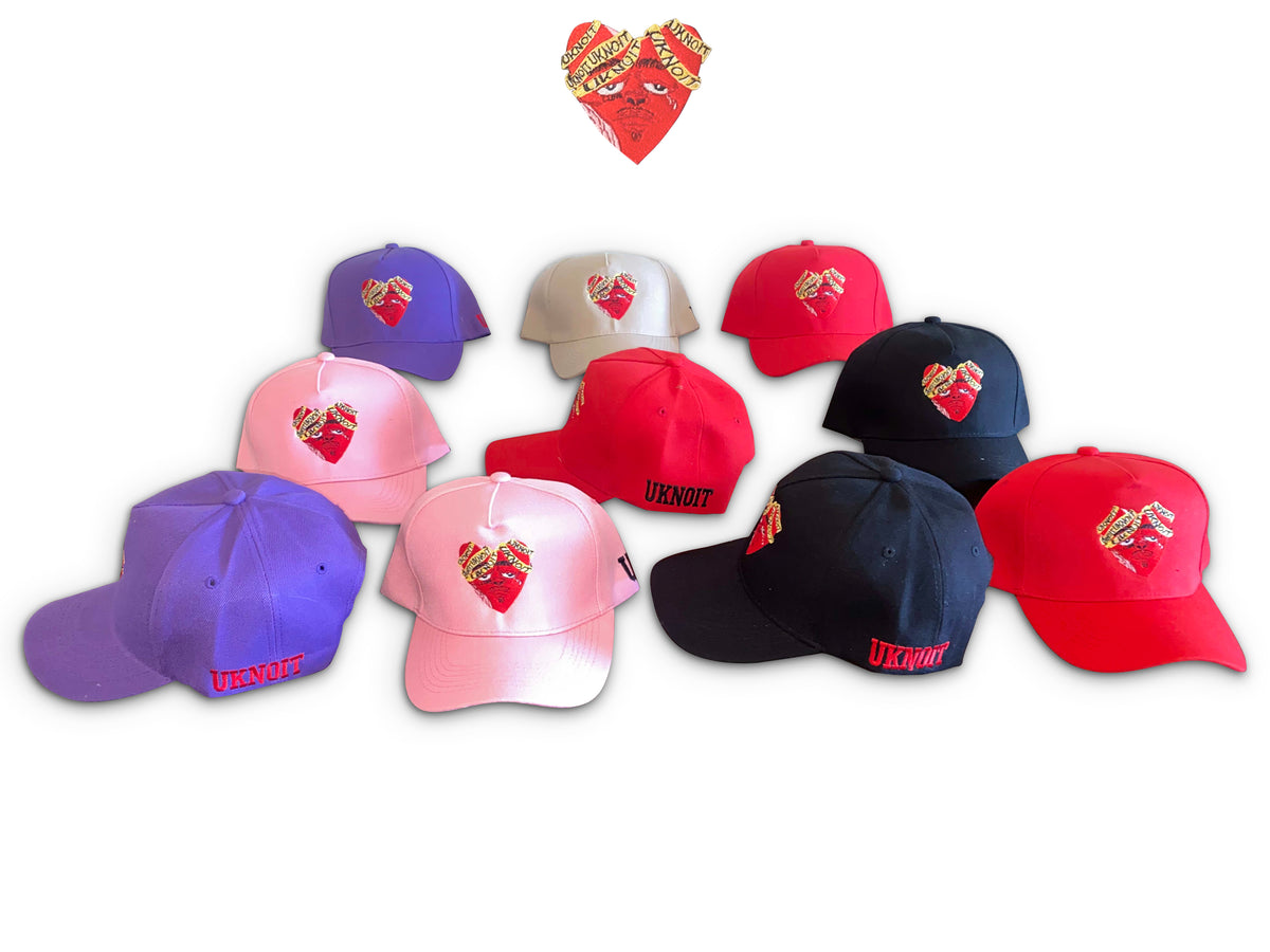 Uknoit Fitted Caps (Fully Embroidered)