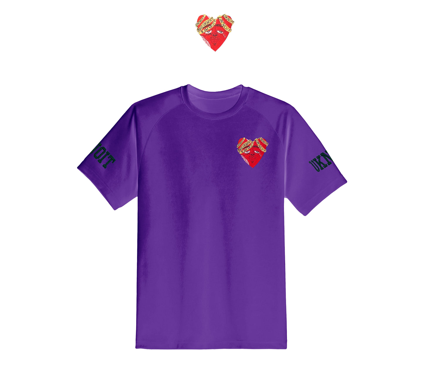 Uknoit T-Shirt Fully Embroidered